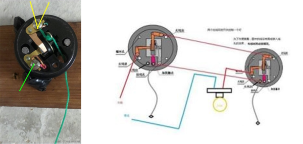 带绳子的开关怎么接线